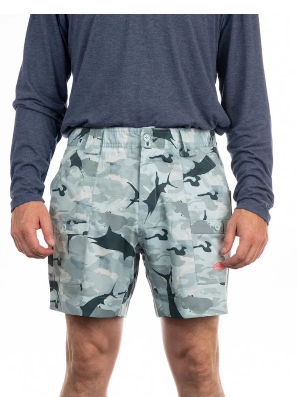 AFTCO The Original Fishing Short Camo, 34